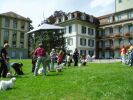 Kinder am Junior Handling training mit Herr Deres