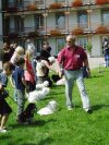 Enfants  l'entrainement du Junior Handling avec Mr. Deres